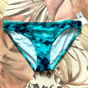 NWT Old Navy Blue Tie Tye Swim Bottoms